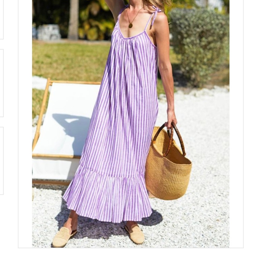 Emerson Fry Lavendula Stripe Sundress NWT Size XS/S